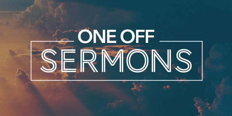 One-off sermon image