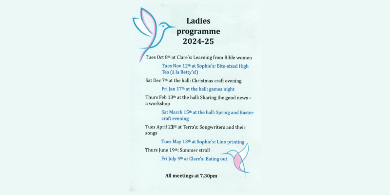 ladies' events 24-25